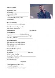 English Worksheet: Dusk till dawn ZAYN feat Sia