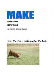 PHRASAL VERBS WITH MAKE/COME/BREAK/TAKE (LIKE A FLASHCARD) + QUESTIONS SET 3 LAST ONE 