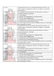 English Worksheet: The Masque Of The Red Death (Prince Prosperos Invitation)