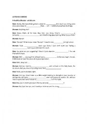 English Worksheet: listening