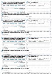 English Worksheet: ADVERBS OF FREQUENCY