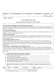 English Worksheet: PRESENT PERFECT- PRESENT PERFECT CONTINUOUS