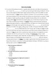 English Worksheet: EXAM PREPARATIONS