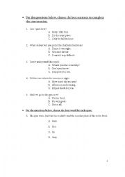 English Worksheet: Official Cambridge Placement Test for All Levels A1 to C2