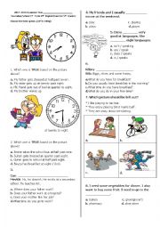 English Worksheet: 5.1.2 (with listening section)