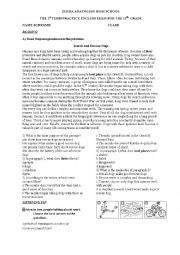 English Worksheet: B1 Practice exam