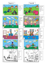 English Worksheet: DIFFERENCES