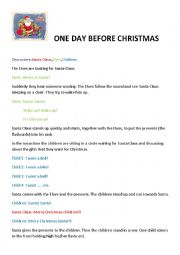 One Day Before Christmas