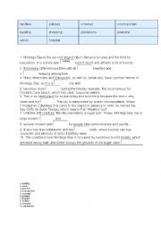 English Worksheet: Grammar for İntermediate