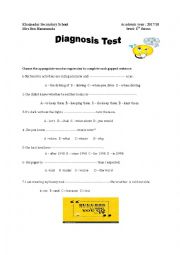 Diagnosis test