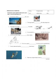 Prepositions of Direction