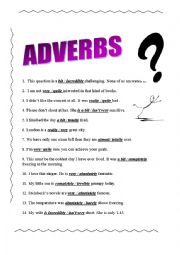 Adverbs