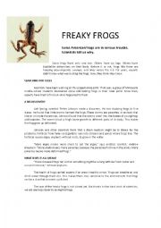 Freaky Frogs