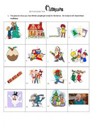 English Worksheet: Xmas traditions in the UK