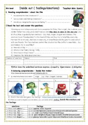 English Worksheet: group session activities   for  9th formers