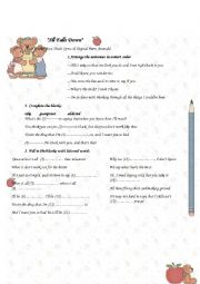 English Worksheet: All Falls Down_Alan Walker