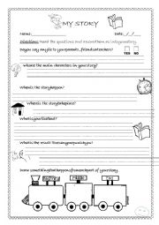 English Worksheet: report