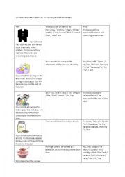 English Worksheet: Chinese New Year Taboos