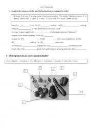 English Worksheet: ratatouille 