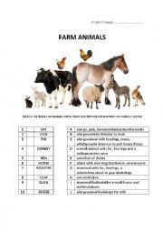 FARM ANIMALS