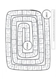 English Worksheet: 1-100 Numbers (game)