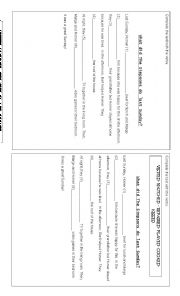 English Worksheet: PAST SIMPLE (regular verbs)