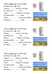 English Worksheet: Grammar poem