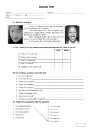 worksheet