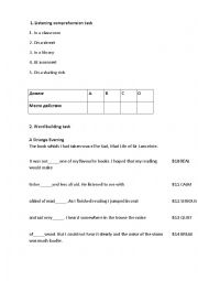 English Worksheet: books
