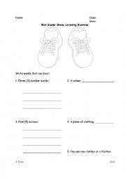 English Worksheet: 