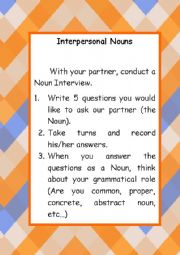 Noun Interview