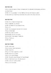 English Worksheet: A day in London