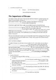 English Worksheet: LINK WORDS, VERBS + PREPOSITIONS