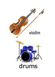 Instruments vocabulary