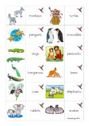 English Worksheet: Plural S loopcards