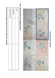 English Worksheet: The Pigeon Finds a Hot Dog_ reading worksheet