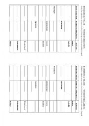 English Worksheet: Bussines & trade. Wordbuilding