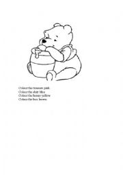 English Worksheet: colours