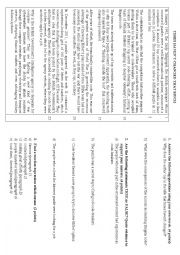 English Worksheet: ENIGMA CODE-CRACKERS