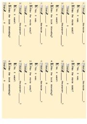 English Worksheet: Information Gap Activity