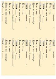 English Worksheet: Information Gap Activity