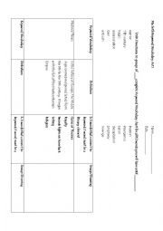 English Worksheet: Macbeth keyword vocabulary