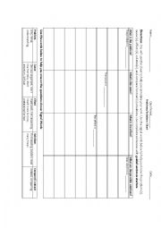 English Worksheet: Problem-Cause-Effect-Solution with signal words