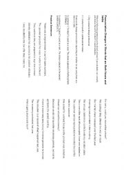 English Worksheet: Pronunciation changes verb-noun