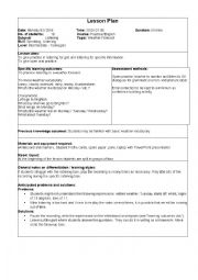 English Worksheet: Brighton and weather 1