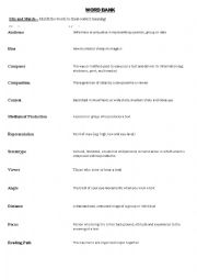 English Worksheet: Graphic worksheet mix and match