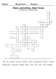 Past tense practice