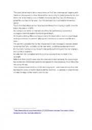 English Worksheet: ADELE SONG