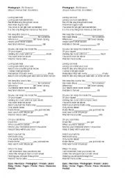 English Worksheet: Photograph