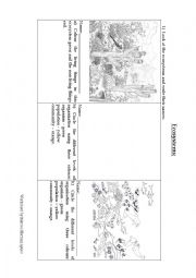 English Worksheet: Ecosystems practice